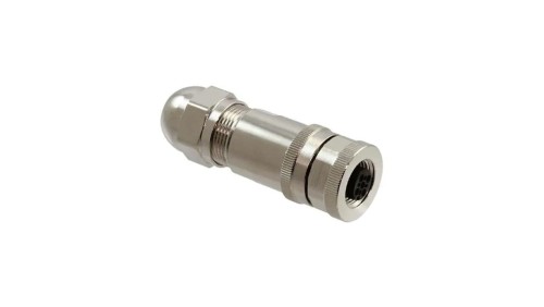 Złącze okrągłe M12 żeńskie proste ekranowane 5-PIN 60V PG7 T4110011051-000
