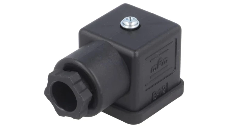 Złącze zaworowe żeńskie 18mm 4-PIN na przewód E10058
