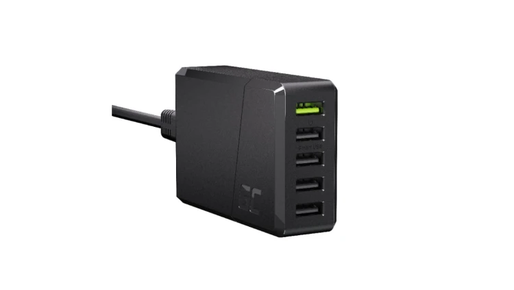 Ładowarka sieciowa ChargeSource 5 52W 5xUSB (CHARGC05) GREEN CELL