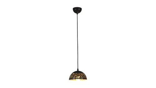 Lampa wisząca LISA BLACK 1xE27 18cm ML6135 Milagro