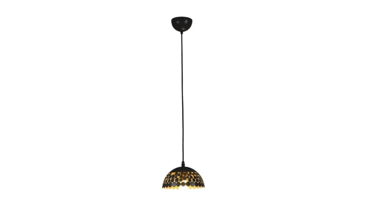 Lampa wisząca LISA BLACK 1xE27 18cm ML6135 Milagro