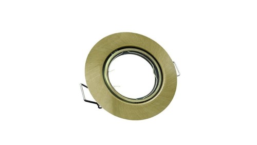 Oprawa sufitowa ruchoma OPIN GOLDLUX OKRĄGŁA METAL PATYNA