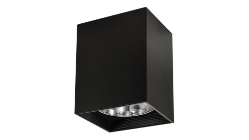 Oprawa Sufitowa Natynkowa Kwadratowa JUPITER K14 DOWNLIGHT E27 Czarna
