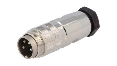 Złącze M16 wtyk męski lutowanie na przewód 4-PIN 5A 300V C09131H0041012U