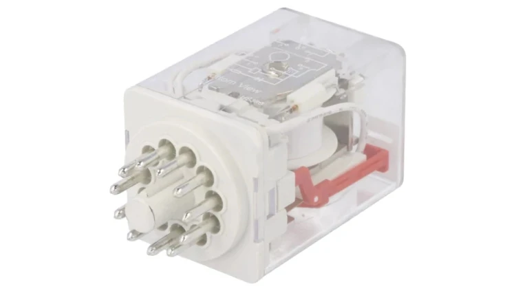 Przekaźnik elektromagnetyczny 3PDT Ucewki: 24VDC 10A/250VAC HF10FH/024D-3ZDT