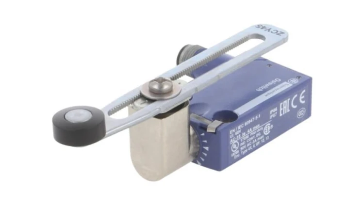 Wyłącznik krańcowy, NO + NC, 6A, max.250VAC, max.250VDC, klasa szczelności IP66 XCMD2145C12