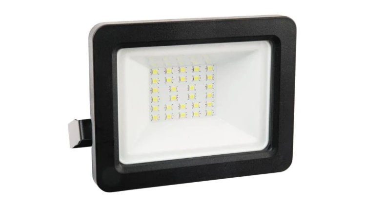 Naświetlacz LED 20W 1600lm 6500K 120 IP65 Czarny Goldlux