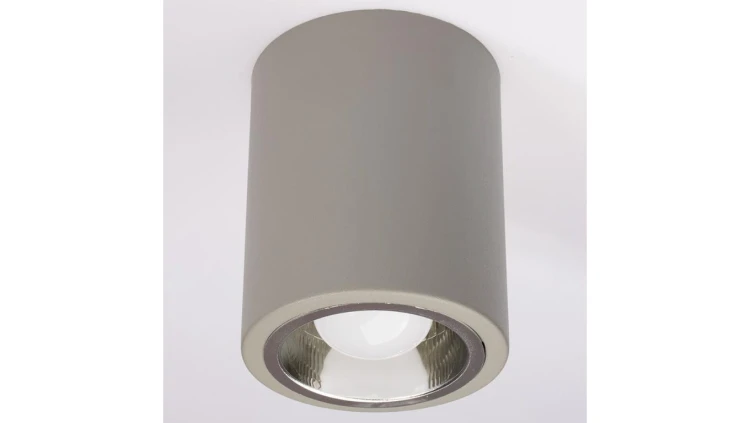 Oprawa sufitowa metalowa spot JUPITER 10 Goldlux DOWNLIGHT E27 szara
