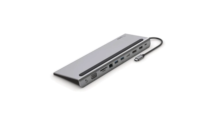 Belkin Stacja dokująca 11w1 USB-C 5Gbps, PD 100W, HDMI, DP 8K, VGA, czytnik kart, audio