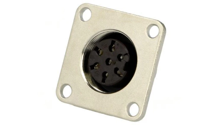 Złącze M16 gniazdo żeńskie -PIN 7 5A 100V C091D C09131T0071002U