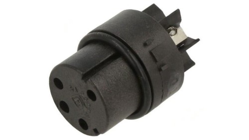 Złącze okrągłe wkładka stykowa żeńskie PIN: 4 6A 250V 1mm2 SA3242