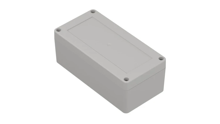 ZP160.80.60Sb-IP67 TM ASA - Obudowa hermetyczna ZP160.80.60 biała z uszczelką zalewaną i tulejkami mosiężnymi asa