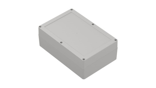 ZP210.140.75SJ-IP67 TM ABS - Obudowa hermetyczna ZP210.140.75 jasna z uszczelką zalewaną i tulejkami mosiężnymi ABS