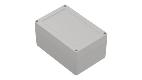ZP180.120.90SJp-IP67 TM ABS-PC - Obudowa hermetyczna ZP180.120.90 jasny dół - bezbarwna góra z uszczelką zalewaną i tulejkami mo