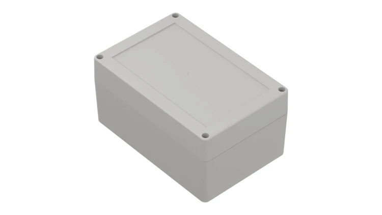 ZP180.120.90SJp-IP67 TM ABS-PC - Obudowa hermetyczna ZP180.120.90 jasny dół - bezbarwna góra z uszczelką zalewaną i tulejkami mo