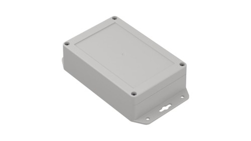 ZP150.100.45SUb-IP67 TM ASA - Obudowa hermetyczna ZP150.100.45 biała z uszami z uszczelką zalewaną i tulejkami mosiężnymi asa