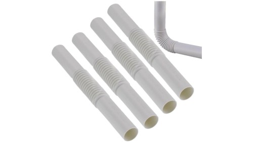 Złączka Elastyczna Karbowana Kompensacyjna do rur 20mm Zestaw 5 sztuk Szara