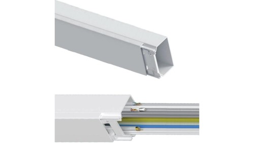 Kanał Kablowy Korytko na Kable Elektroinstalacyjny 40x60x2000mm 2m Zielonka
