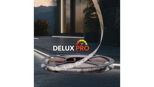 Polska taśma LED Delux Pro 24V 126LED Biała neutralna 4000K 1500lm/m SMD2835 Rolka 10m 7 lat gwarancji
