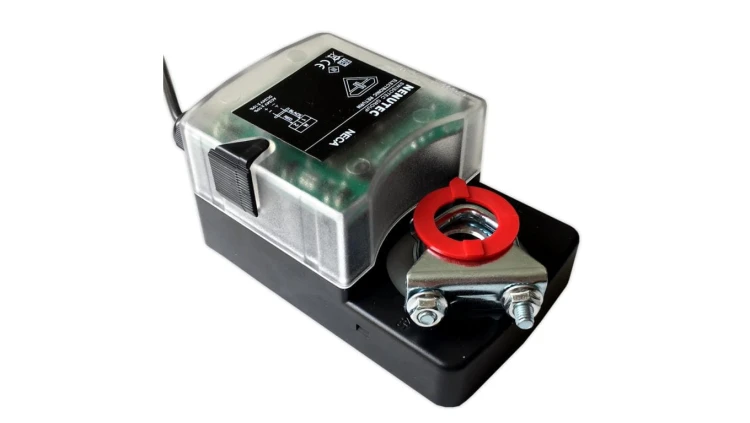 Siłownik przepustnic NECA 1-02S1 2Nm 0.4m2 1xSPDT 2pkt 24V bezp.