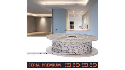 Taśma Premium 12V 60led 4000K 500lm SMD2835 PL5Y 1m