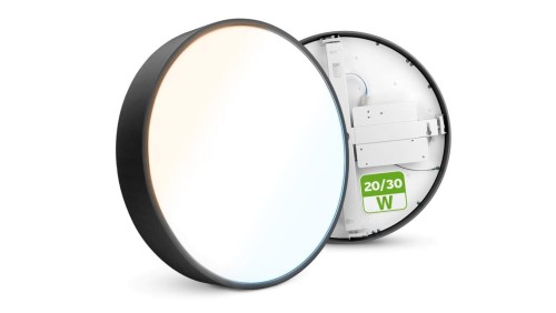 Plafon LED Polari 20/30W 3000/4000/5700K Czarny