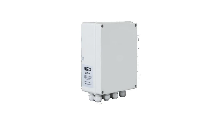 Obudowa zewnętrzna 190x140x70 z blachą montażową UV IP56 BCS-M