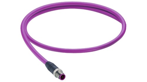 Kabel konfekcjonowany jednostronnie złącze M12 męskie proste 5-PIN z kablem 10m 34625