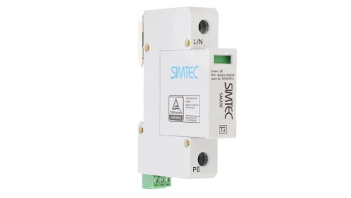 Ogranicznik przepięć Typ T2 1P 20kA SIMTEC SM20C/1-275 85101000
