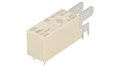 Przekaźnik elektromagnetyczny SPST-NO Ucewki: 6VDC 20A PCB HF115F-Q/006-1H3