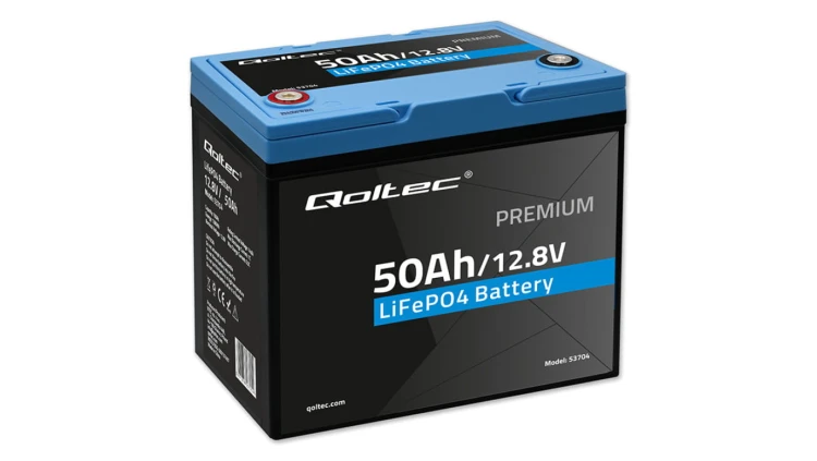 Qoltec Akumulator LiFePO4 Litowo-Żelazowo-Fosforanowy 12.8V 50Ah 640Wh BMS