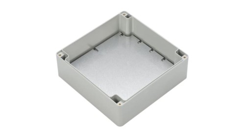 Obudowa ekranowana Szary IK07, IP65 Silikon, 105 x 105 x 60mm, RS PRO