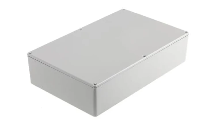 Obudowa ekranowana Szary, 275 x 175 x 65.5mm, RS PRO