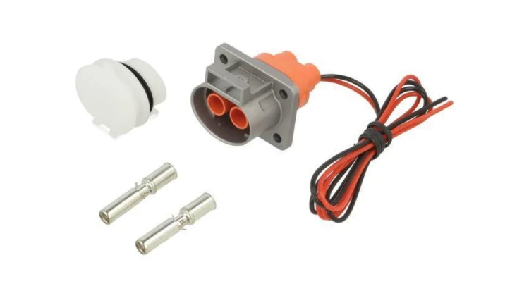 Złącze zasilające DC serii PowerLok Gen.2 żeńskie 60A 1kV PIN: 2 IP2X,IP67 PL082X-61-10-2