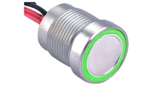 Przełącznik piezoelektryczny Poz: 2 SPST-NO 0,2A24VAC IP68 PS165P10YNT1G24V