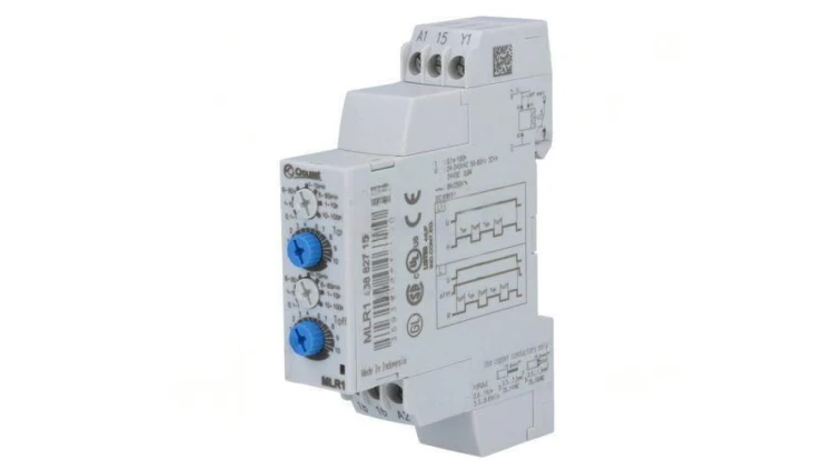 Moduł automatyki przekaźnik czasowy 0,1s-100h SPDT 250VAC/8A 88827155