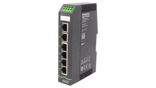 Switch Ethernet niezarządzalny Ilość portów 6 9,5...31,5VDC 58811