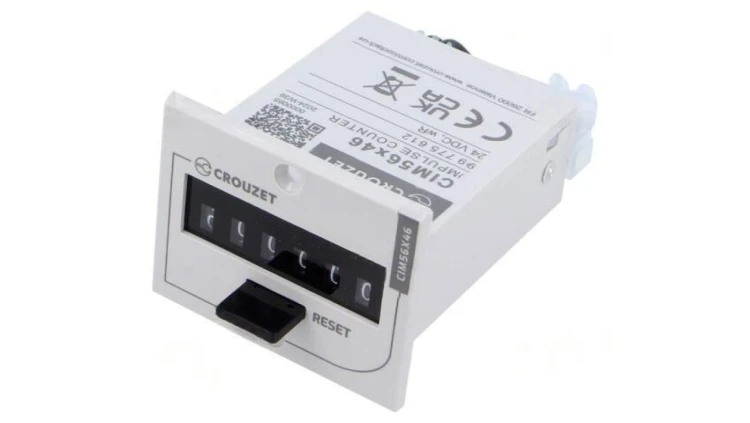 Licznik elektromechaniczny wskaźnik mechaniczny impulsy IP30 99775612