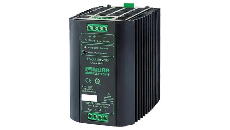 Zasilacz impulsowy na szynę DIN 240W 22...28VDC 10A IP20 OUT 1 85001