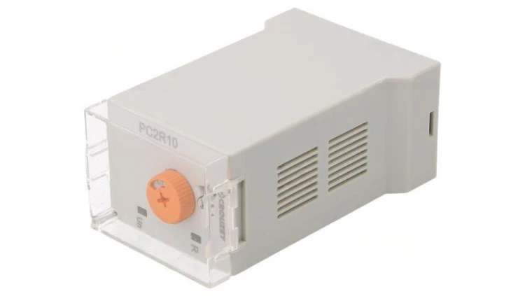 Moduł automatyki przekaźnik czasowy 0,5s-10dni DPDT -20-60C PC2R10MV1