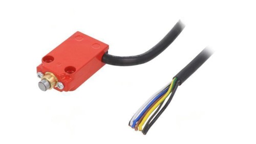 Wyłącznik krańcowy trzpień Ø8mm NO + NC 10A max.250VAC 2m 83870102