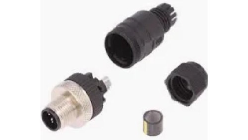 7/8 złącze zasilające do samokonfekcjonowania: męskie, proste, 5-PIN(4+PE), 230 VAC/DC, 9 A 11593