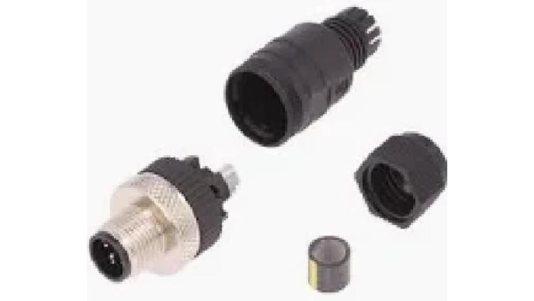 7/8 złącze zasilające do samokonfekcjonowania: męskie, proste, 5-PIN(4+PE), 230 VAC/DC, 9 A 11593