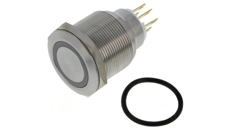 Przełącznik wandaloodporny Poz: 2 SPDT 3A220VAC 5A24VDC GQ25-L-11ZE/J/B/12V/S