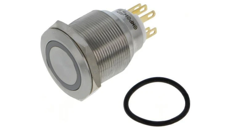 Przełącznik wandaloodporny Poz: 2 SPDT 3A220VAC 5A24VDC GQ25-L-11ZE/J/W/12V/S