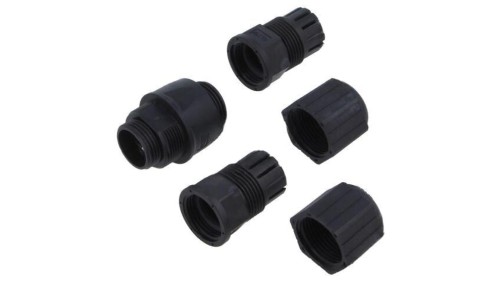 Łącznik kablowy RJ45, PIN: 8, prosty, skręcany, na przewód, IP67 RDP-00BFFA-SLM7001