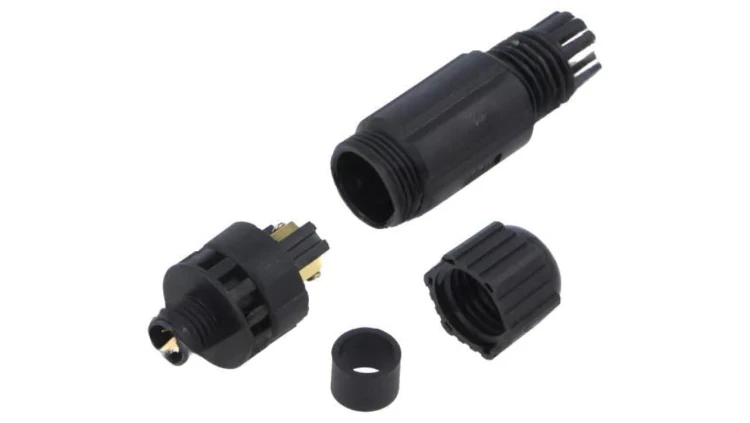 Złącze M8, męskie, PIN:3, wtyk, proste 8P-03BMMB-SL7001