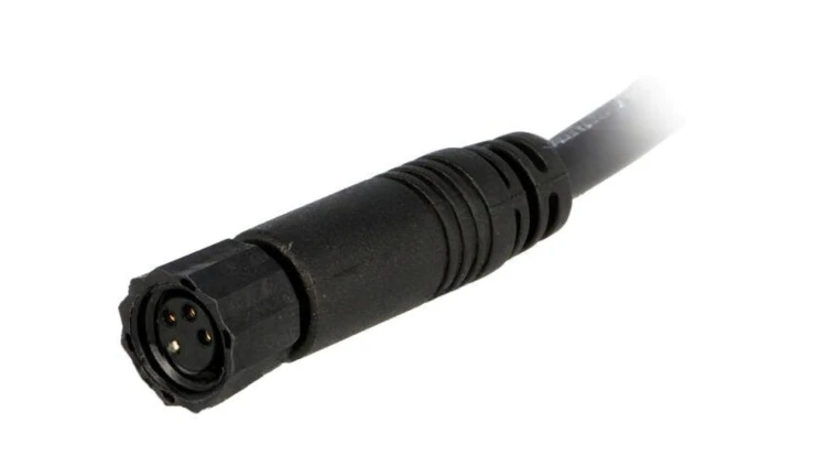Złącze M8, żeńskie, PIN:4, wtyk, proste, 30V 8P-04AFFM-SL7A01