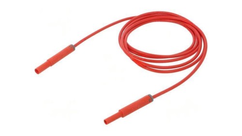 Przewód pomiarowy 19A gniazdo bananowe 4mm,wtyk bananowy 4mm 66.1045-20022