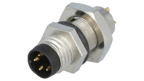 Złącze M8, męskie, PIN:4, męskie,30V 8-04PMMS-SH7002